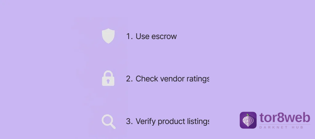 How to evaluate darknet marketplace safety — security assessment infographic